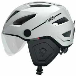Casque Vélo électrique Avec Visière Pedelec 2.0 Ace Abus -Promos Roulante Pro Boutique PEDELEC 2.0 ACE 2.0 PEARL WHITE