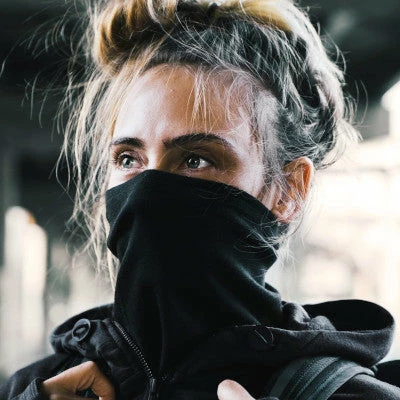 Chrome Industries Cache Col Noir En Laine Merino Gaiter Chrome 2 Chrome Industries Cache Col Noir En Laine Merino Gaiter Chrome – Image 2