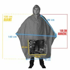 Cape De Pluie Jaune Avec Fenêtre Pour éclairage Vélo Hooodie -Promos Roulante Pro Boutique cape de pluie jaune avec fenetre pour eclairage velo hooodie full 3