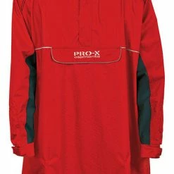 Cape De Pluie Vélo Avec Manches Rouge XS à XXL Bern Pro X -Promos Roulante Pro Boutique cape de pluie velo avec manches rouge xs a xxl bern pro x full 4