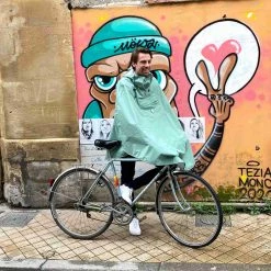 Poncho Anti-pluie Unisexe Pour Adultes Le Temps Des Grenouilles -Promos Roulante Pro Boutique cape de pluie velo lagon impermeable Le Temps des Grenouilles