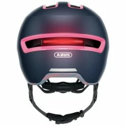 Casque Abus HUD-Y Ace Midnight Blue Avec Feu Pour Vélo En Ville -Promos Roulante Pro Boutique casque abus hud y ace midnight blue avec feu pour velo en ville full 4