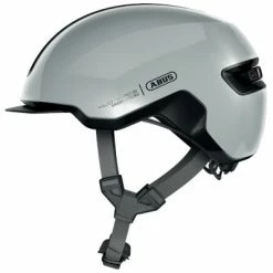 Casque Abus HUD-Y Ace Race Grey Avec Feu Pour Vélo En Ville