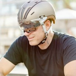 Casque Cycliste Urbain Et VAE Roadster Marron Casco -Promos Roulante Pro Boutique casque cycliste urbain et vae roadster marron casco full 4