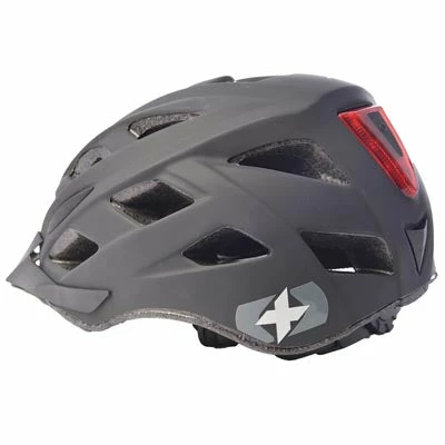 Casque De Vélo Noir à LED Arrière Intégrée Metro-V Oxford 1 Casque De Vélo Noir à LED Arrière Intégrée Metro-V Oxford