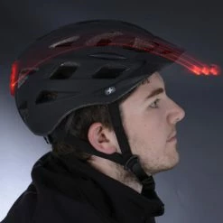 Casque De Vélo Noir à LED Arrière Intégrée Metro-V Oxford 10 Casque De Vélo Noir à LED Arrière Intégrée Metro-V Oxford -Promos Roulante Pro Boutique casque de velo noir a led arriere integree metro v oxford full 5
