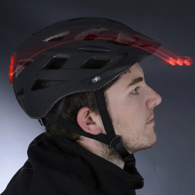 Casque De Vélo Noir à LED Arrière Intégrée Metro-V Oxford 5 Casque De Vélo Noir à LED Arrière Intégrée Metro-V Oxford - Image 5