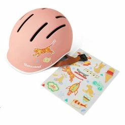 Casque Enfant Rose Thousand Jr Avec Autocollants -Promos Roulante Pro Boutique casque enfant rose thousand jr avec autocollants full 4