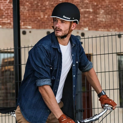 Casque Thousand Heritage Noir Pour Cycliste Urbain - Image 6