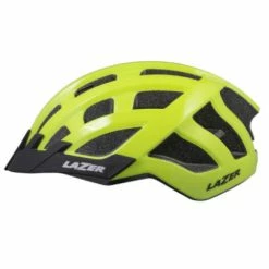 Casque Vélo à LED Compact Deluxe Lazer Jaune Flash -Promos Roulante Pro Boutique casque velo a led compact deluxe lazer jaune flash full 4