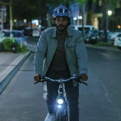 Casque Vélo Avec éclairages Abus Hyban 2.0 LED Signal Glacier 5 Casque Vélo Avec éclairages Abus Hyban 2.0 LED Signal Glacier - Image 5