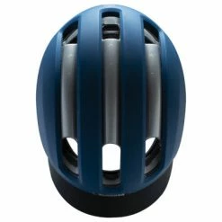 Casque Vélo Avec Led Intégrée Vio Nutcase Bleu Marine -Promos Roulante Pro Boutique casque velo avec led integree vio nutcase bleu marine full 5