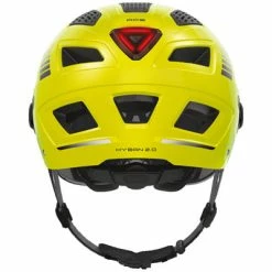 Casque Vélo Avec Visière Et LED Abus Hyban 2.0 Ace -Promos Roulante Pro Boutique casque velo avec visiere et led abus hyban 2 0 ace full 3