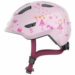 Casque Vélo Bébé Abus Smiley 3.0 -Promos Roulante Pro Boutique casque velo bebe abus smiley 3 0 rose princesse m full