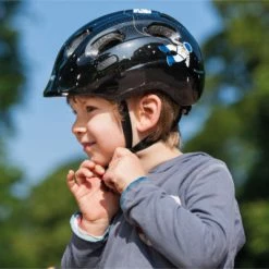 Casque Vélo Bébé Black Space Smiley ABUS 10 Casque Vélo Bébé Black Space Smiley ABUS -Promos Roulante Pro Boutique casque velo bebe black space smiley abus full 5