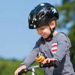 Casque Vélo Bébé Black Space Smiley ABUS 11 Casque Vélo Bébé Black Space Smiley ABUS -Promos Roulante Pro Boutique casque velo bebe black space smiley abus full 6