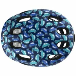 Casque Vélo Bébé Blue Car Smiley ABUS -Promos Roulante Pro Boutique casque velo bebe blue car smiley abus full 4