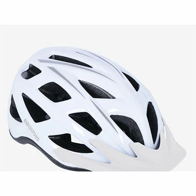 Casque Vélo Blanc T18 Talon Oxford 2 Casque Vélo Blanc T18 Talon Oxford - Image 2