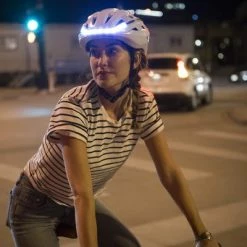 Casque Vélo Clignotant Lumos Kickstart Avec Feu Stop Connecté -Promos Roulante Pro Boutique casque velo clignotant lumos kickstart avec feu stop connecte full 3