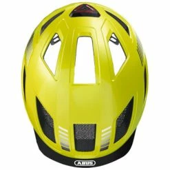 Casque Vélo De Ville Hyban 2.0 Abus -Promos Roulante Pro Boutique casque velo de ville jaune fluo hyban 2 0 abus full 4