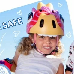 Casque Vélo Enfant Girafe Crazy Safety -Promos Roulante Pro Boutique casque velo enfant girafe crazy safety full 3