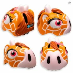 Casque Vélo Enfant Girafe Crazy Safety -Promos Roulante Pro Boutique casque velo enfant girafe crazy safety full 6