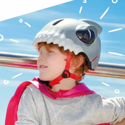 Casque Vélo Enfant Requin Crazy Safety 5 Casque Vélo Enfant Requin Crazy Safety - Image 5
