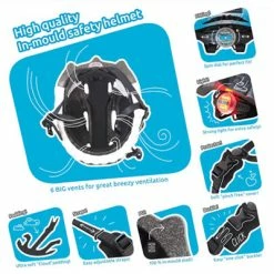 Casque Vélo Enfant Tigre Crazy Safety -Promos Roulante Pro Boutique casque velo enfant tigre crazy safety full 6