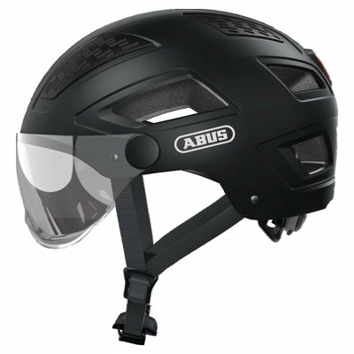 Casque Vélo Hyban 2.0 Ace Noir Avec Visière Intégrée Abus 1 Casque Vélo Hyban 2.0 Ace Noir Avec Visière Intégrée Abus