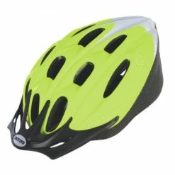 Casque Vélo Jaune Fluorescent F15 Hurricane Oxford