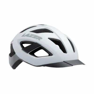 Casque Vélo Polyvalent Avec Petite Visière Cameleon Lazer Blanc 1 Casque Vélo Polyvalent Avec Petite Visière Cameleon Lazer Blanc