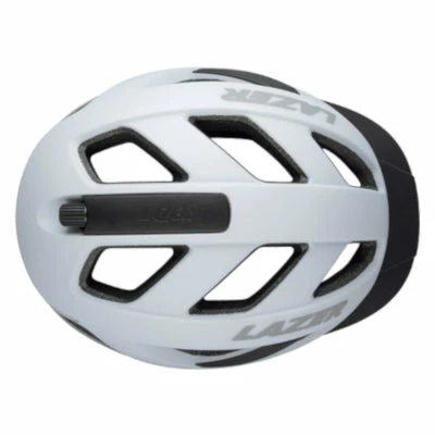 Casque Vélo Polyvalent Avec Petite Visière Cameleon Lazer Blanc 5 Casque Vélo Polyvalent Avec Petite Visière Cameleon Lazer Blanc - Image 5