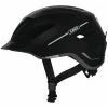 Casque Vélo Urbain Noir Pedelec 2.0 Abus Avec Lumière Arrière