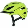 Casque Vélo Ville Jaune Fluo Avec Lumière Abus Pedelec 2.0 MIPS
