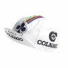 Vintage Cycling Casquette Vélo Vintage Logo Colnago Blanche