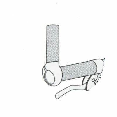 Brandless Cornes De Guidon De Vélo Noir Aluminium 110 Mm 4 Brandless Cornes De Guidon De Vélo Noir Aluminium 110 Mm - Image 4