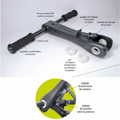 D.Bar D-Bar - Réhausseur De Guidon De Vélo 2 D.Bar D-Bar - Réhausseur De Guidon De Vélo - Image 2