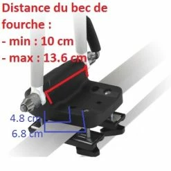 PERUZZO Fixation Sur Barre De Toit Sur Fourche - Rolle -Promos Roulante Pro Boutique fixation sur barre de toit sur fourche rolle full 6