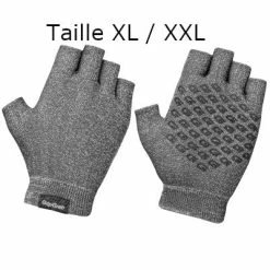 Gants Vélo Courts Unisexes En Tricot Gris Freedom Gripgrab -Promos Roulante Pro Boutique gants velo courts unisexes en tricot gris freedom gripgrab xl full