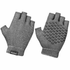 Gants Vélo Courts Unisexes En Tricot Gris Freedom Gripgrab -Promos Roulante Pro Boutique gants velo courts unisexes en tricot gris freedom gripgrab full 4