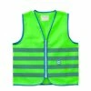 Gilet De Sécurité Enfant à Vélo Haute Visibilité Vert Wowow