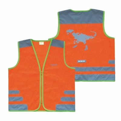 Gilet De Sécurité Enfant à Vélo Orange Réfléchissant Nutty Wowow 4 Gilet De Sécurité Enfant à Vélo Orange Réfléchissant Nutty Wowow - Image 4