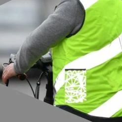 Gilet De Sécurité Avec Bandes Réfléchissantes Roadie Wowow -Promos Roulante Pro Boutique gilet de securite jaune avec bandes reflechissantes roadie wowow full 5