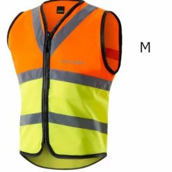 Gilet De Signalisation à Vélo Jaune Et Orange Avec Zip Altura -Promos Roulante Pro Boutique gilet de signalisation a velo jaune et orange avec zip altura m full