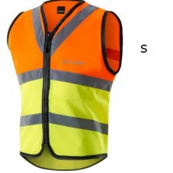 Gilet De Signalisation à Vélo Jaune Et Orange Avec Zip Altura -Promos Roulante Pro Boutique gilet de signalisation a velo jaune et orange avec zip altura s full