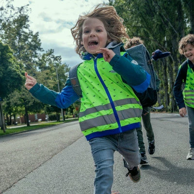 Gilet Réfléchissant Enfants Jaune Fluo Jackson Go Fluo 1 Gilet Réfléchissant Enfants Jaune Fluo Jackson Go Fluo