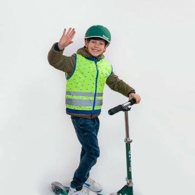 Gilet Réfléchissant Enfants Jaune Fluo Jackson Go Fluo 4 Gilet Réfléchissant Enfants Jaune Fluo Jackson Go Fluo - Image 4
