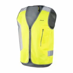 Gilet Jaune Avec éclairage Arrière Intégré Tegra EBike Wowow -Promos Roulante Pro Boutique gilet securite avec eclairage tegra wowow