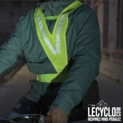 M-Wave Harnais Réfléchissant De Sécurité Pour Cycliste -Promos Roulante Pro Boutique harnais reflechissant de securite pour cycliste full 3