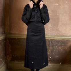 Georgia In Dublin Jupe Imperméable De Vélo Pour Cycliste Femme Rainwrap - Navy -Promos Roulante Pro Boutique jupe impermeable de velo pour cycliste femme rainwrap navy full 4